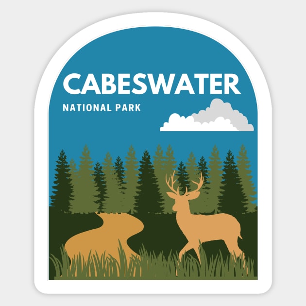 Cabeswater National Park (The Raven Cycle) Sticker by TombAndTome